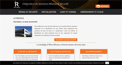 Desktop Screenshot of illico-reseau.com